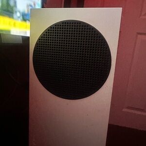 White and Black Gaming Console